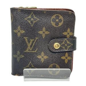 Louis Vuitton LV Monogram Compact Zippy Wallet